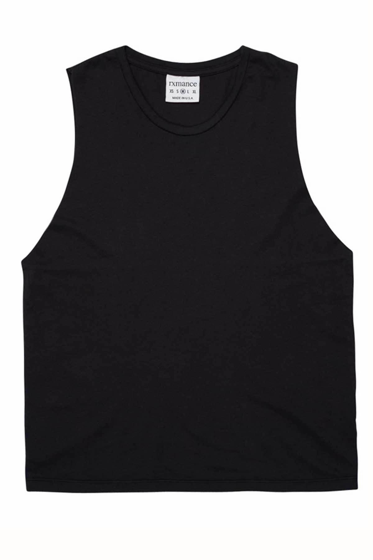 Rxmance Unisex Phantom Black Muscle T