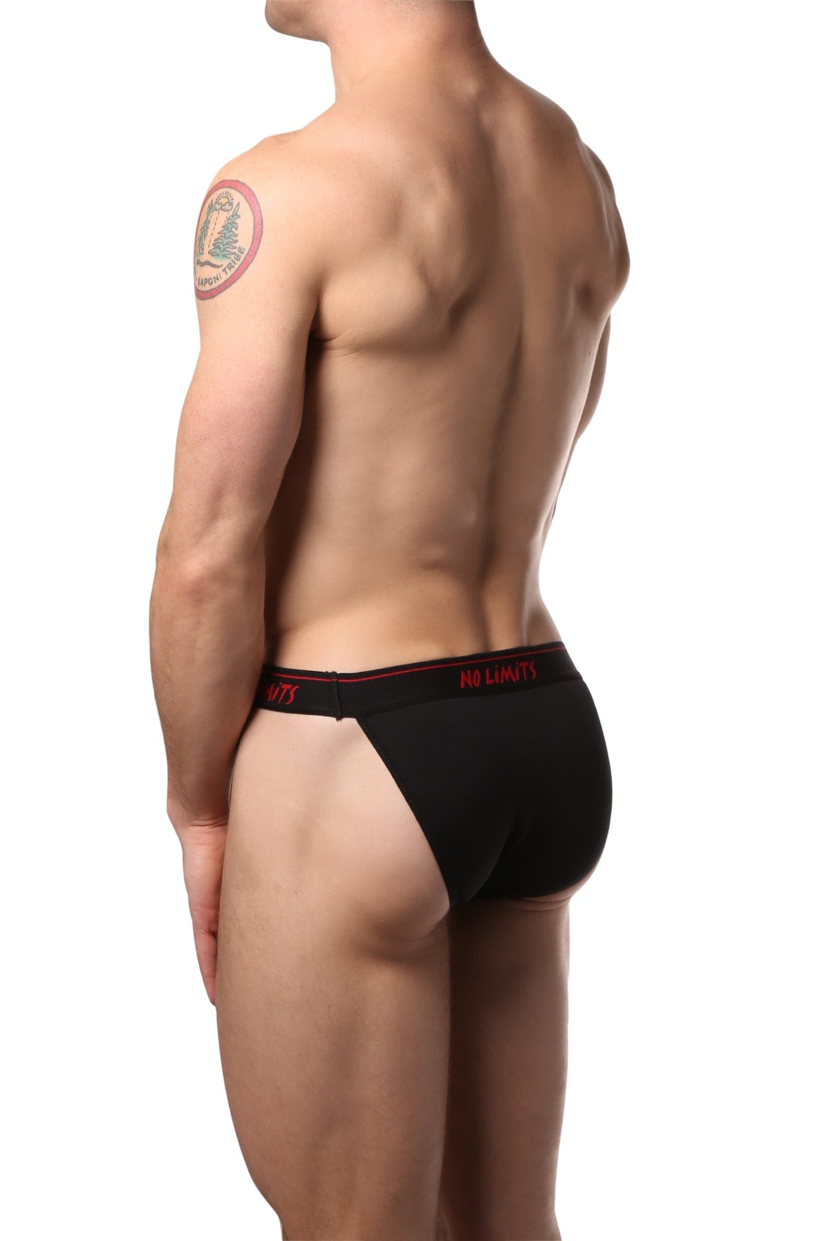 No Limits Black Mesh Bikini