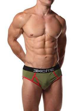 EXCiTE Green Cut Out Briefs thumbnail 2