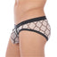 Gregg Homme White Wired Mesh C-Ring Brief