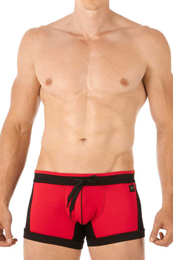 Gregg Homme Red Deep Dive Swim Trunk thumbnail 1