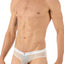 Gregg Homme White Erotik Ultra Sheer Mesh C-Ring Brief