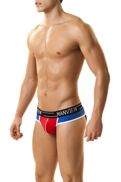 Manview Red & Blue City Boy Jockstrap thumbnail 2