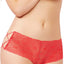 Seven 'Til Midnight Red Galloon Strappy Lace Boyshort