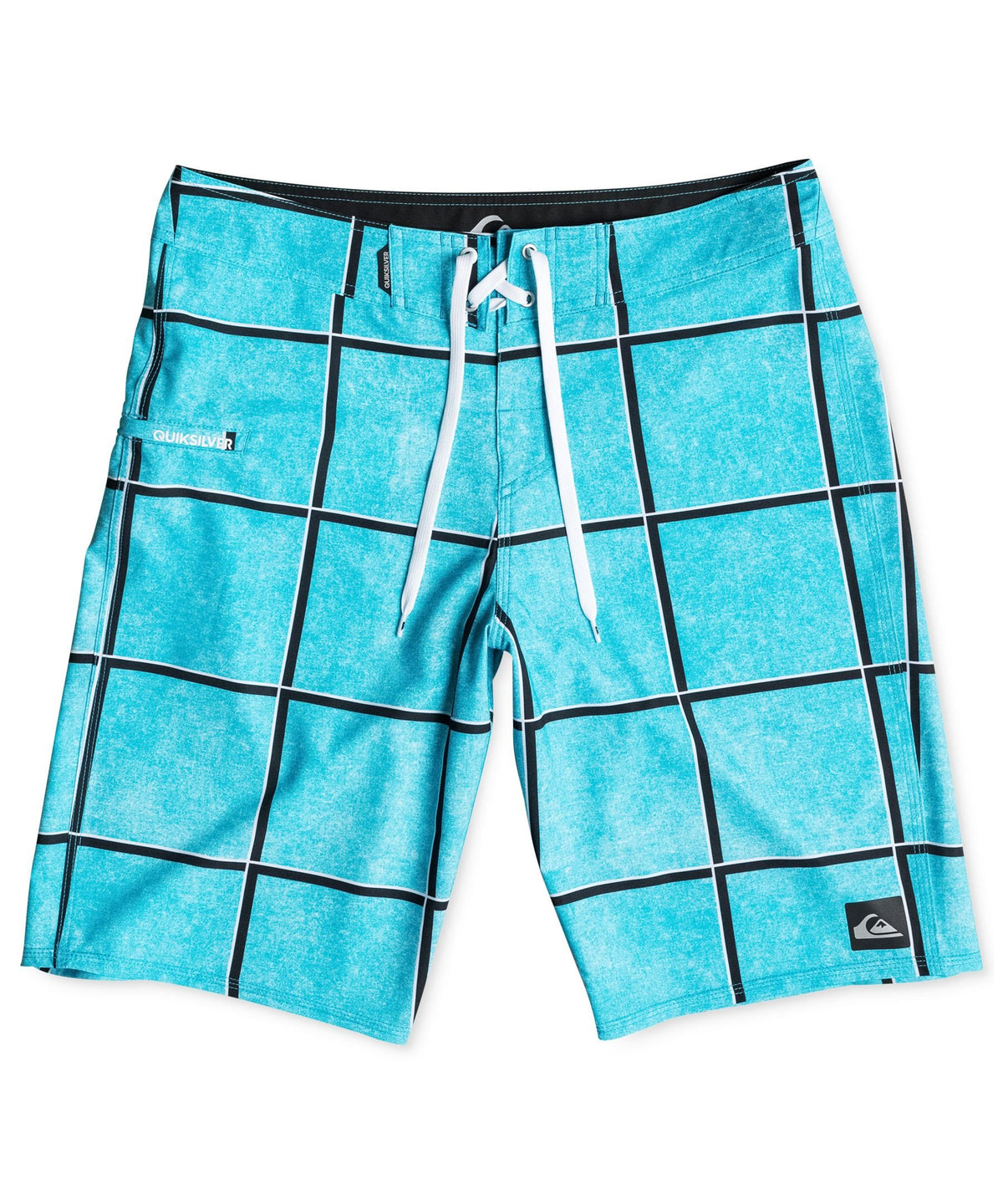 Quiksilver Men's Electric Stretch Windowpane Check Boardshorts