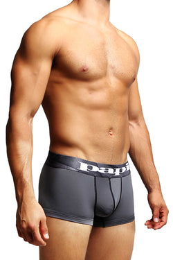 2-Pack Papi Black & Grey Contrast Microfusion Performance Brazilian Trunks thumbnail 4