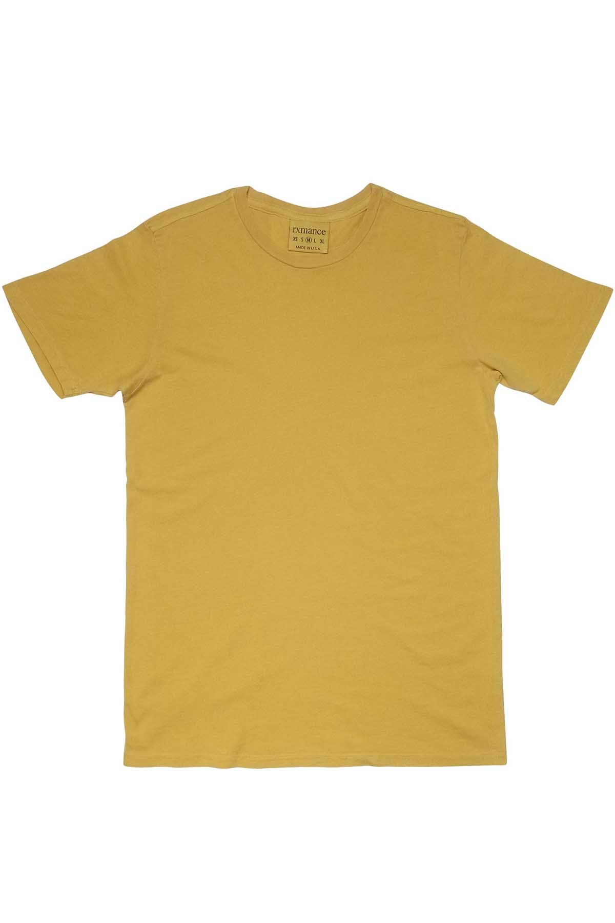 Rxmance Unisex Gold Crew Neck T
