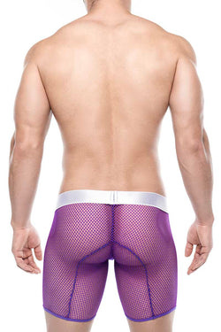 Bitewear Purple Mesh Boxer Brief thumbnail 3