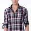 ONE90ONE Black & White Checked Button-Up