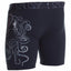 Sly Black & Silver Octopus Boxer Brief - Long