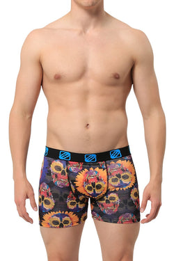 Freegun Floral Skull Boxer Brief thumbnail 1