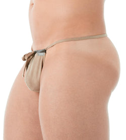 Gregg Homme Sand Wild West Faux-Suede String thumbnail 2