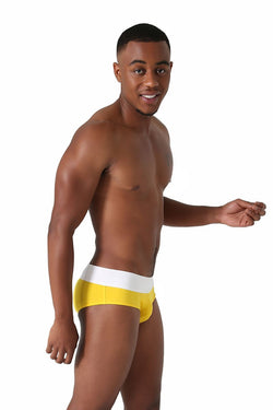 CheapUndies Yellow Primary Comfort Brief thumbnail 2