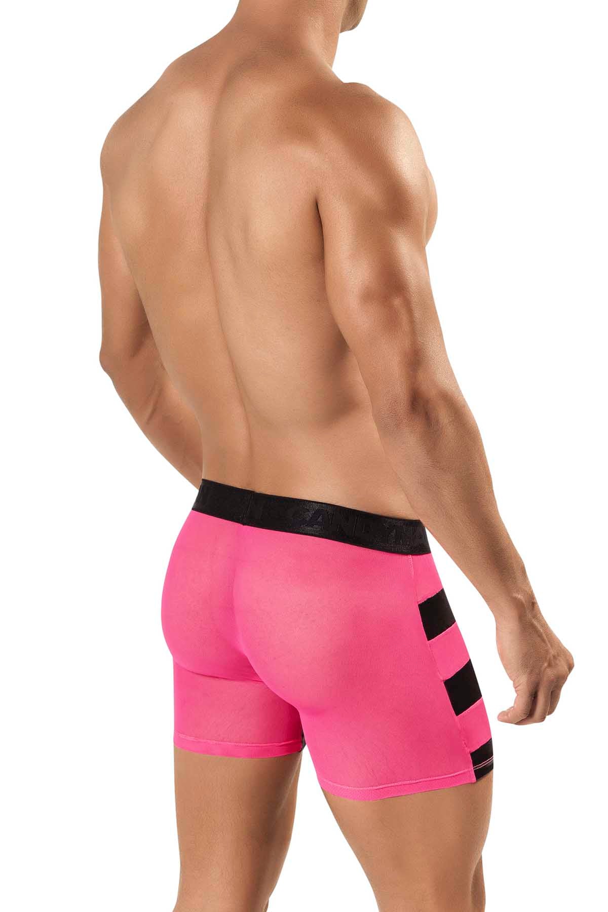 Candyman Pink & Black Boxer Brief