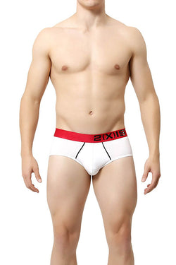 2(X)IST Love White Contour Brief thumbnail 1