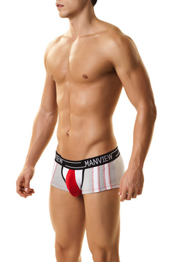 Manview Red & White Fraternity Boxer thumbnail 2