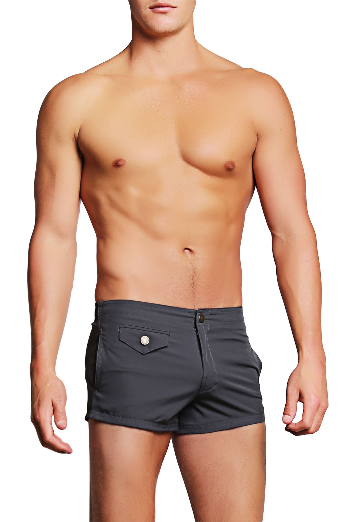 PoolBoy Grey Shorty Short