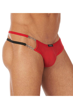 Gregg Homme Red Cocky Asymmetric Thong thumbnail 1