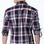 ONE90ONE Black & White Checked Button-Up