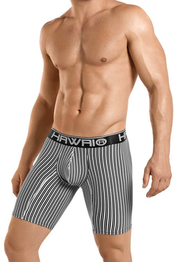 Hawai Black & White Stipe Boxer thumbnail 1
