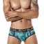 Clever Green Natural Snake Piping Brief