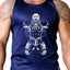 CellBlock 13 Black & Navy Beer Bust Tank