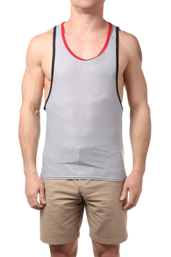Gigo Grey Fresh Tank Top thumbnail 1