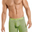 Hawai Lime Green & Grey Stipe Boxer