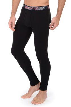 2(X)IST Black Tartan Long Underwear thumbnail 2