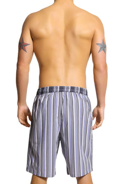English Laundry Grey Stripe Drawsting Short thumbnail 3