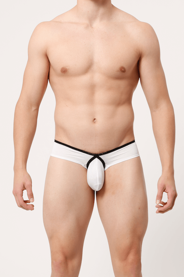 Extreme Collection White Linea Cheeky Pant