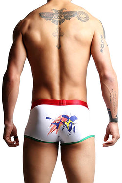 Ken Wroy White Capoeira Low-Trunk thumbnail 3