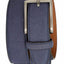 Tasso Elba Blue Feather‑Edge Belt