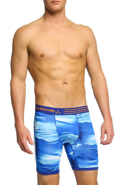 Balanced Tech Blue Performance Boxer Brief thumbnail 2