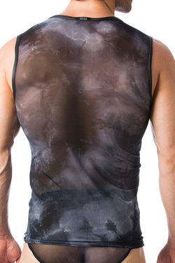 Gregg Homme Black Midnight V-Neck Muscle Tank thumbnail 2