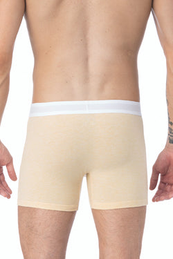 WOOD Straw Yellow Heather Boxer Brief thumbnail 2