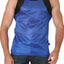 Timoteo Blue Covert Harness Tank Top