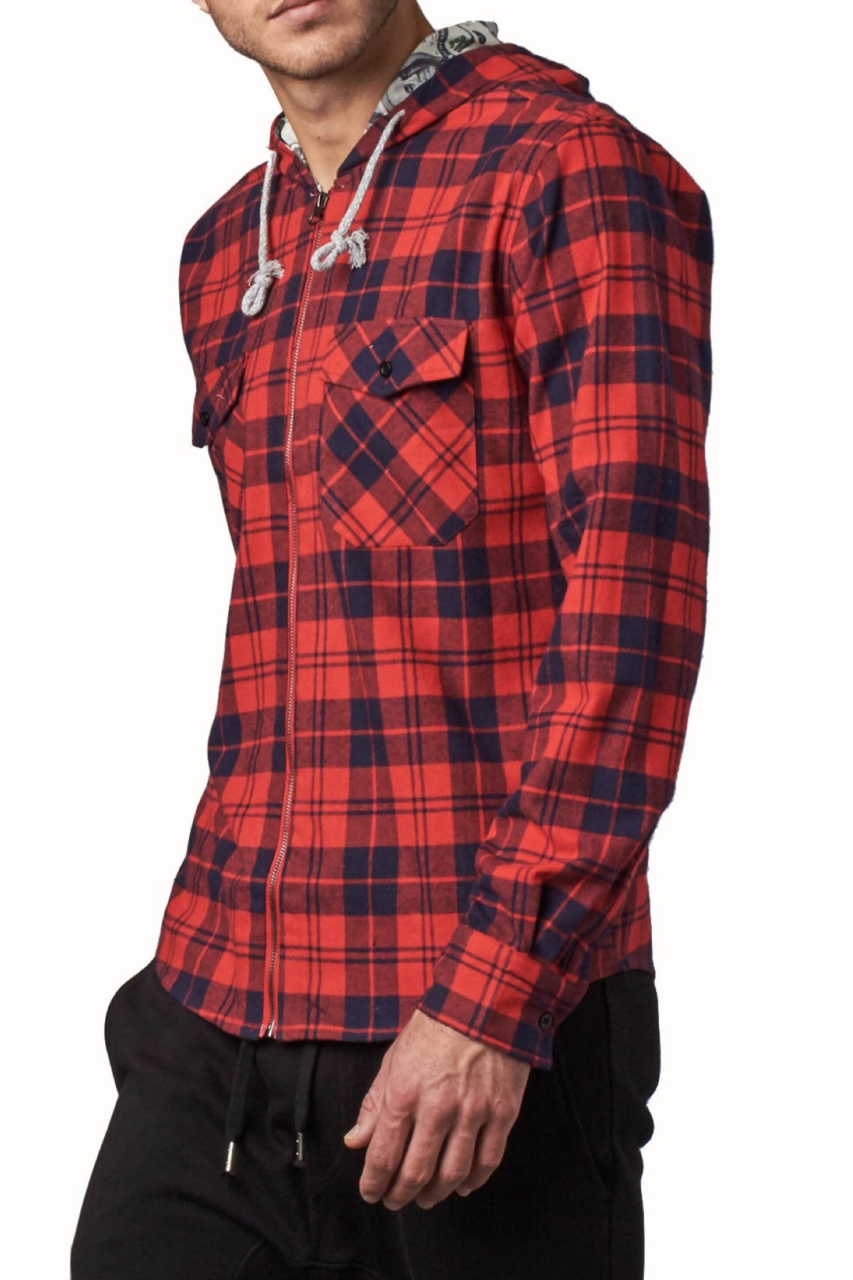 Zutoq Red Zeedat Zipper Jacket