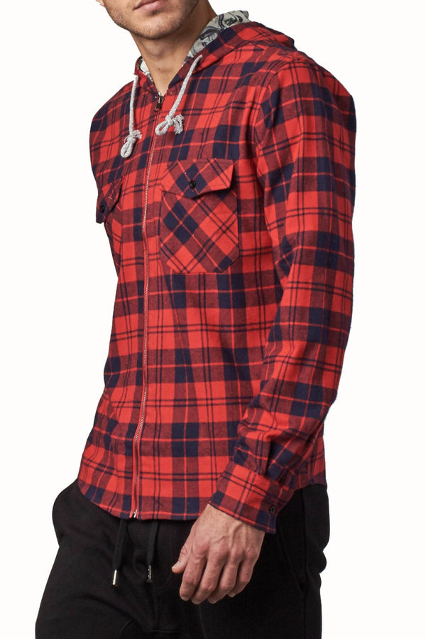 Zutoq Red Zeedat Zipper Jacket