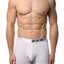 2(X)IST White Electric Cotton Stretch Boxer Brief