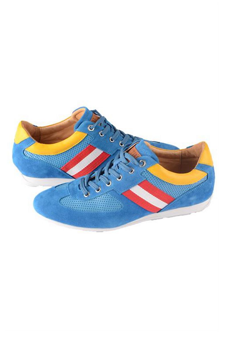 PJC Platini Blue & Red Royal Sneakers