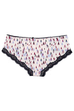 Catherine Malandrino Printed Microfiber Hipster