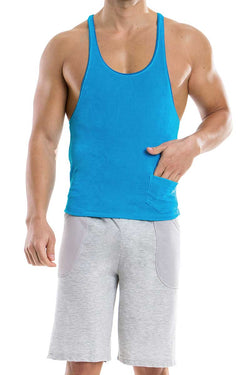 Modus Vivendi Blue Candy Tank Tops thumbnail 1