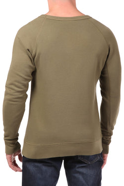 Rxmance Unisex Army Green Lion Sport Sweatshirt thumbnail 3