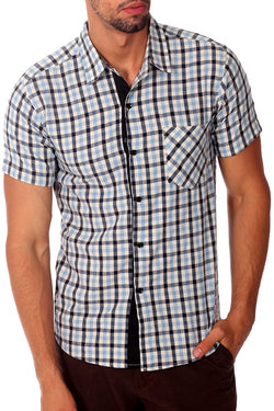 Something Strong Blue Something Potent Button-Up thumbnail 1