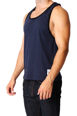 Timoteo Midnight Blue & Black Freedom Tank thumbnail 1