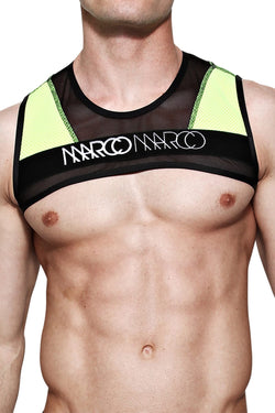 Marco Marco Neon Green Mesh Panel Quantum Harness thumbnail 1