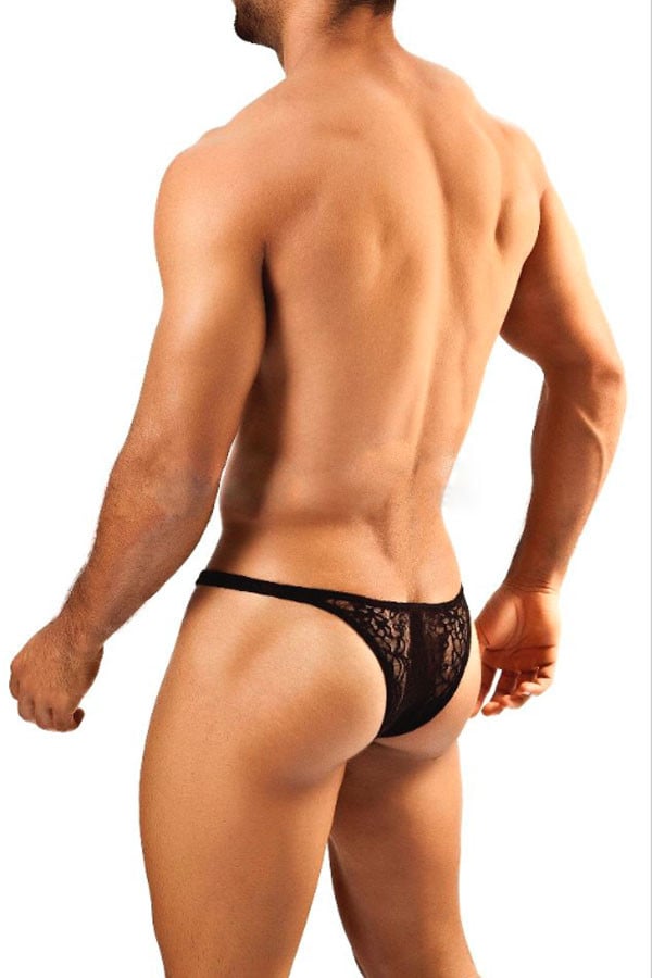 Joe Snyder Black Lace Bikini Bul