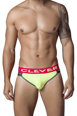 Clever Neon-Yellow Spaceman Brief thumbnail 1
