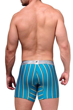 XTREMEN Turquoise Classic Stripes Boxer Brief thumbnail 3